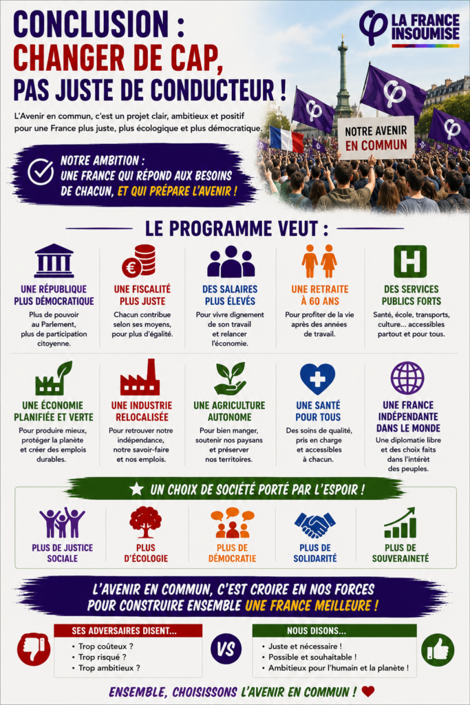 Conclusion : changer de cap plutôt que changer de conducteur