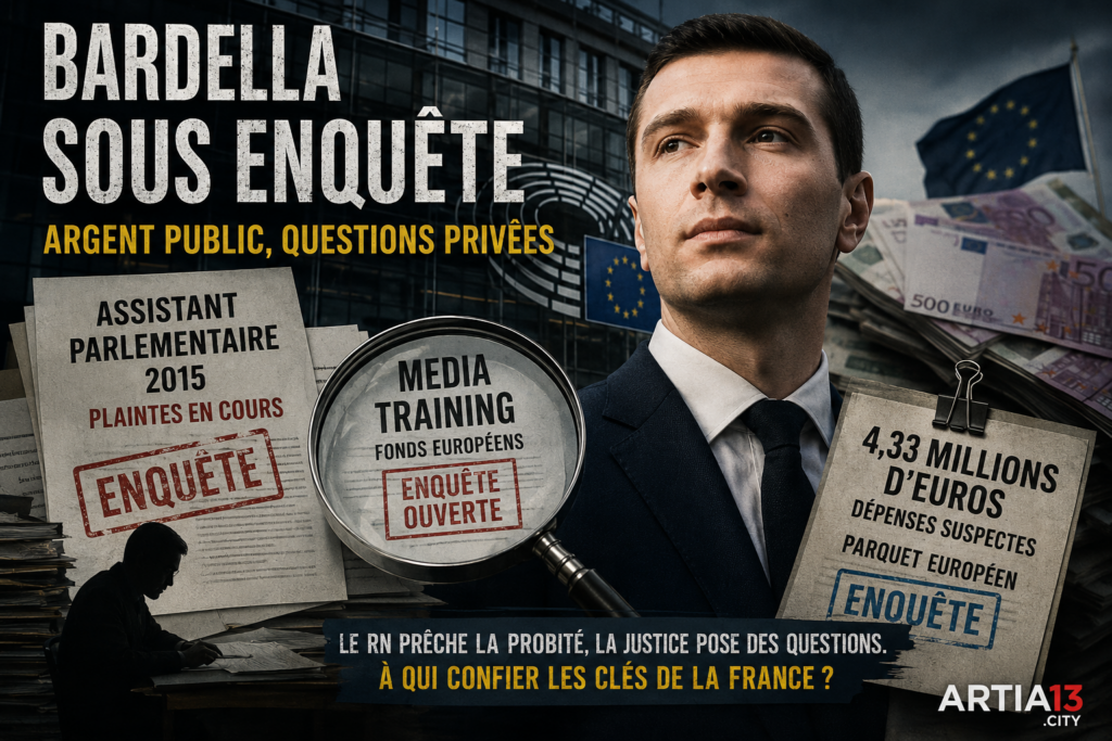 Bardella et les assistants parlementaires : le passé qui revient frapper à la porte