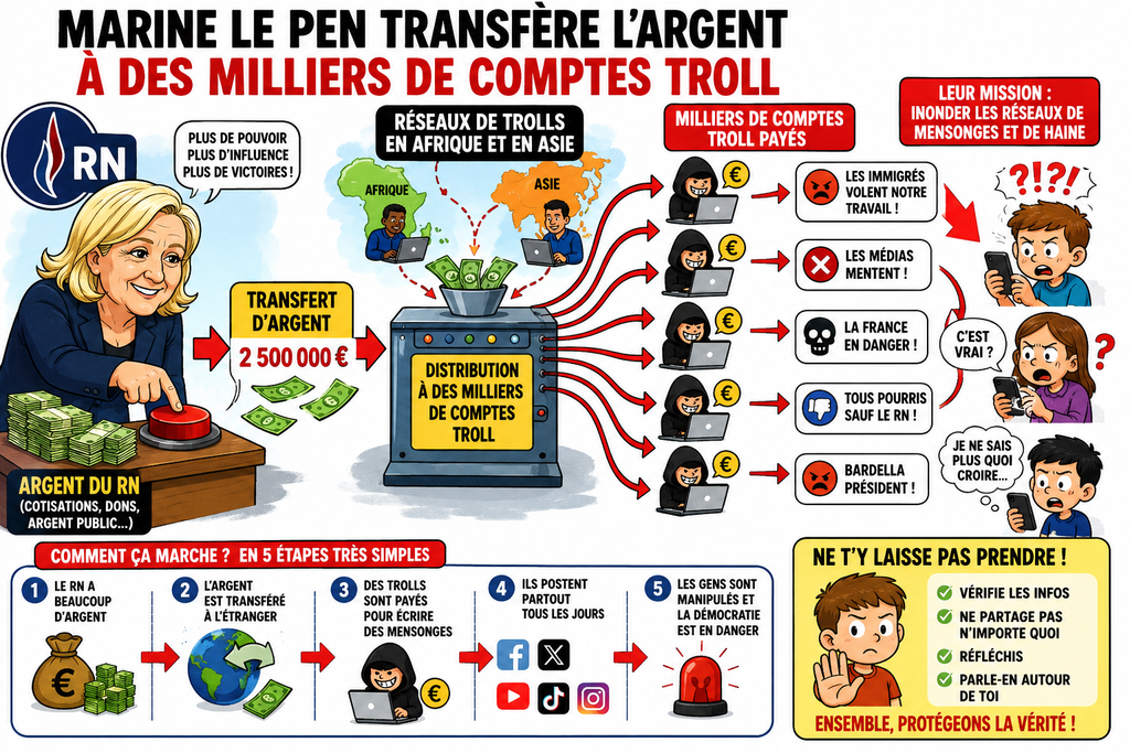 Trolls, faux comptes et RN : enquête sur une bataille numérique qui brouille la démocratie