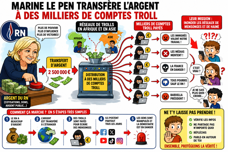 Trolls, faux comptes et RN : enquête sur une bataille numérique qui brouille la démocratie
