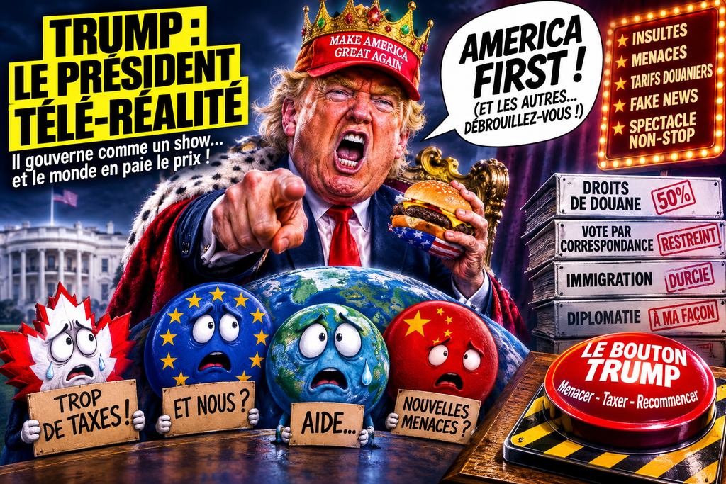 Donald Trump : l’Amérique transformée en télé-réalité permanente