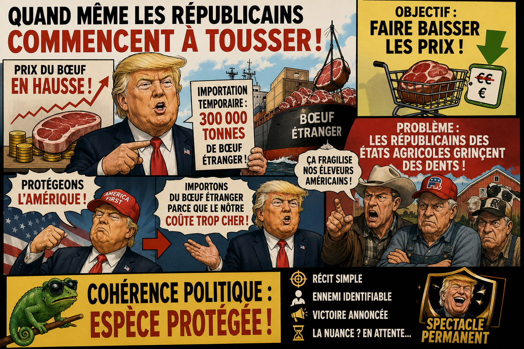 Quand même les Républicains commencent à tousser