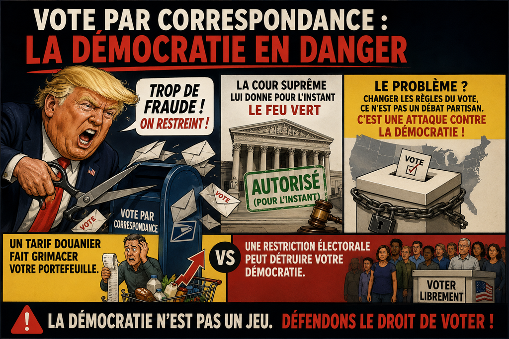 Et maintenant, le vote par correspondance