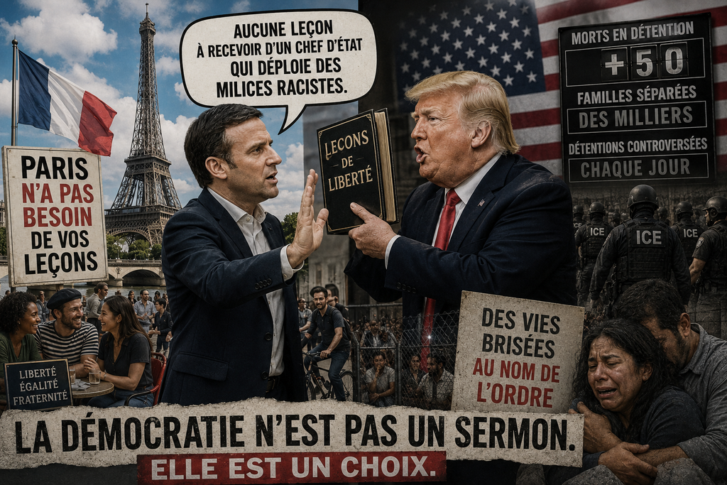 Paris n'a pas besoin des leçons de Trump