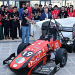 Voiture de course algérienne conçue par des polytechniciens récompensée au Royaume-Uni.