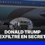 Donald Trump change d&rsquo;avion après le sommet de l&rsquo;Otan en raison de menaces iraniennes.