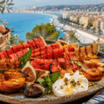 Fruits grillés : une spécialité estivale appréciée sur la Côte d&rsquo;Azur.