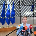 L&rsquo;UE propose d&rsquo;utiliser les avoirs russes gelés pour soutenir la reconstruction de l&rsquo;Ukraine.