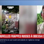 Frappes russes sur Odessa : au moins 8 blessés dans l&rsquo;attaque.