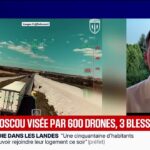 Guerre en Ukraine : 600 drones ciblent la Russie, intensifiant les tensions militaires.