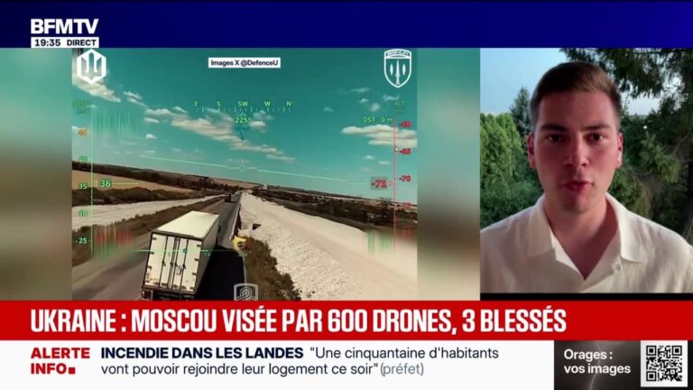 Guerre en Ukraine : 600 drones ciblent la Russie, intensifiant les tensions militaires.