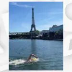 Un nageur britannique constate que la Seine est plus propre avant les Championnats d’Europe de natation.