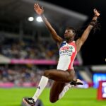 Hilary Kpatcha remporte le bronze en longueur aux Championnats d&rsquo;Europe d&rsquo;athlétisme.