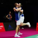 Badminton : Delphine Delrue et Thom Gicquel remportent le titre mondial