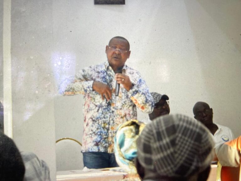 Jean Marie Ogandaga renoue avec sa base et confirme son soutien au président de la République