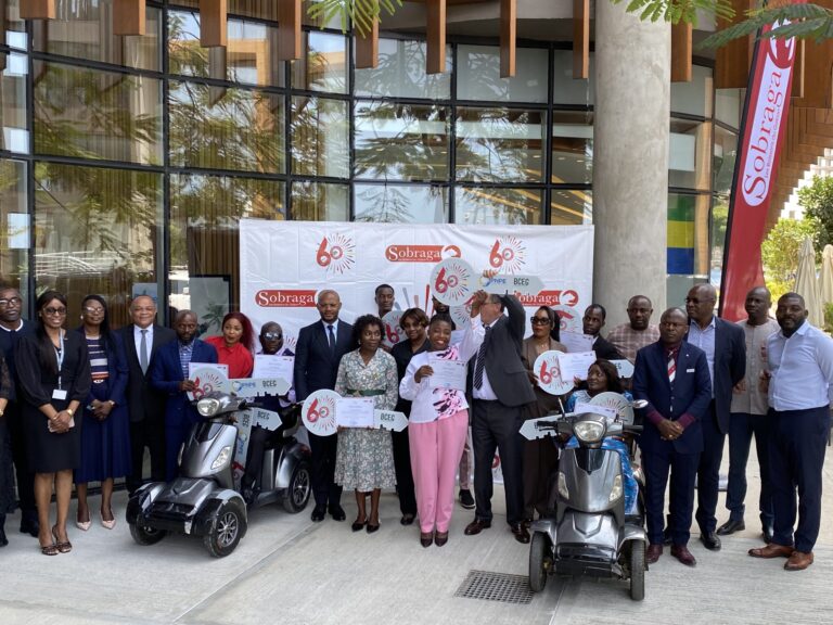 Sobraga soutient dix entrepreneurs avec l’initiative « Épicerie 241 » au Gabon.