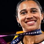 Delphine Nkansa remporte une médaille au championnat européen après un burn-out.