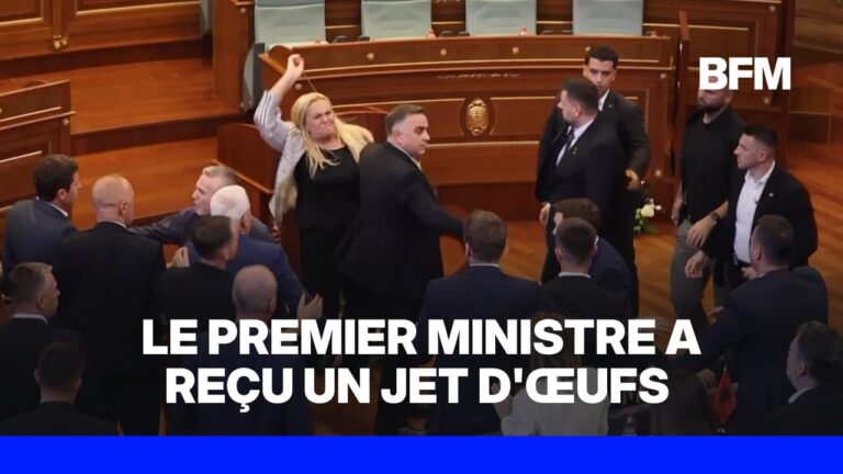 Kosovo : une députée jette des œufs sur le Premier ministre lors d’une session parlementaire