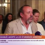 L’Assemblée nationale adopte la loi d’urgence agricole pour soutenir le secteur face à la crise.
