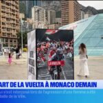 La Principauté accueille le départ du Tour d&rsquo;Espagne avec des couleurs de la Vuelta.