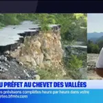 Le Préfet évalue l&rsquo;avancement des chantiers dans les vallées après les tempêtes.