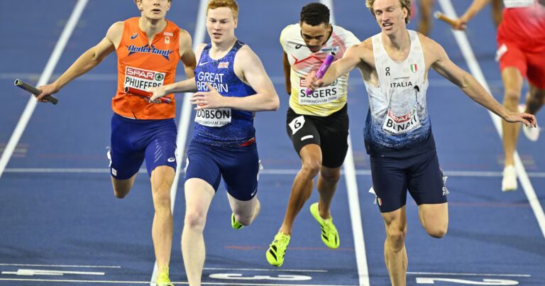Championnats d’Europe d’athlétisme : Les Tornados échouent au podium, Cheetahs 6e au relais 4x400m.