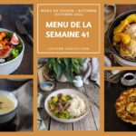 Menu équilibré pour la semaine : recommandations nutritionnelles pour une alimentation saine.