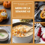 Planification de menus équilibrés et batch cooking pour l&rsquo;automne en France