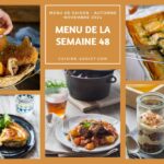 Menu hebdomadaire équilibré et savoureux pour les cantines scolaires en France.