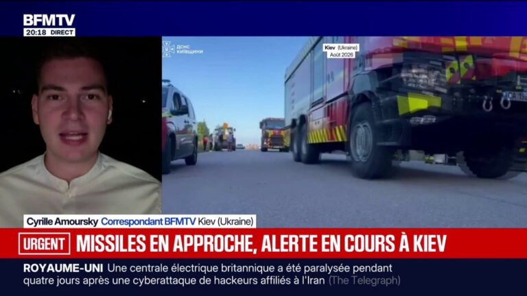 Alerte à Kiev : missiles en approche signalés par les autorités ukrainiennes.