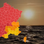 Vigilance canicule orange levée : infographie sur un été atypique en France après 52 jours d&rsquo;alerte.