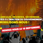 Mobilisation contre les canicules et incendies : enjeux pour les agriculteurs et la biodiversité.