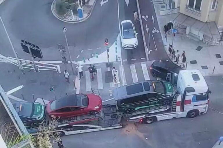 Une femme de 86 ans blessée à Nice par un semi-remorque du Tour de France femmes