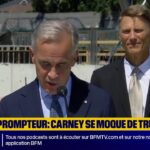 Mark Carney se moque de Donald Trump après un incident de téléprompteur au Canada
