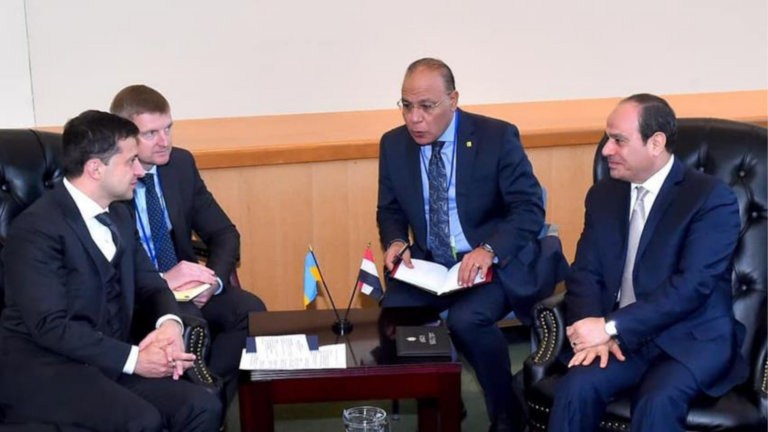 Zelensky et al-Sissi discutent des menaces russes sur la sécurité alimentaire mondiale
