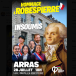 La France insoumise rend hommage à Robespierre, suscite des débats politiques en France