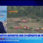 Incendies dans le Var : des enquêtes sur des mises à feu volontaires en cours.