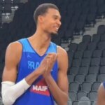 Victor Wembanyama nommé capitaine des Bleus, s’engage à montrer l’exemple.