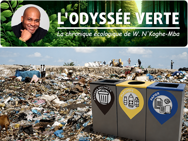 Gabon : 25 tonnes de déchets recyclés génèrent des emplois locaux dans le secteur de l’environnement