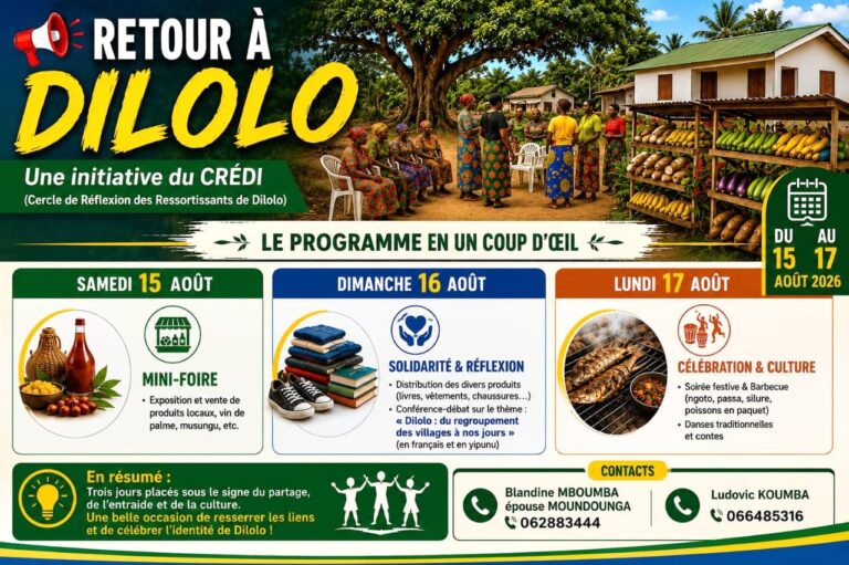 Le CREDI rappelle les enfants du village pour une initiative éducative locale.