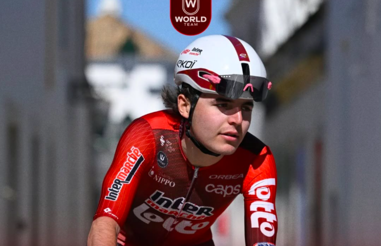 Jarno Widar prolonge son contrat avec l’équipe Lotto-Intermarché pour la saison à venir.