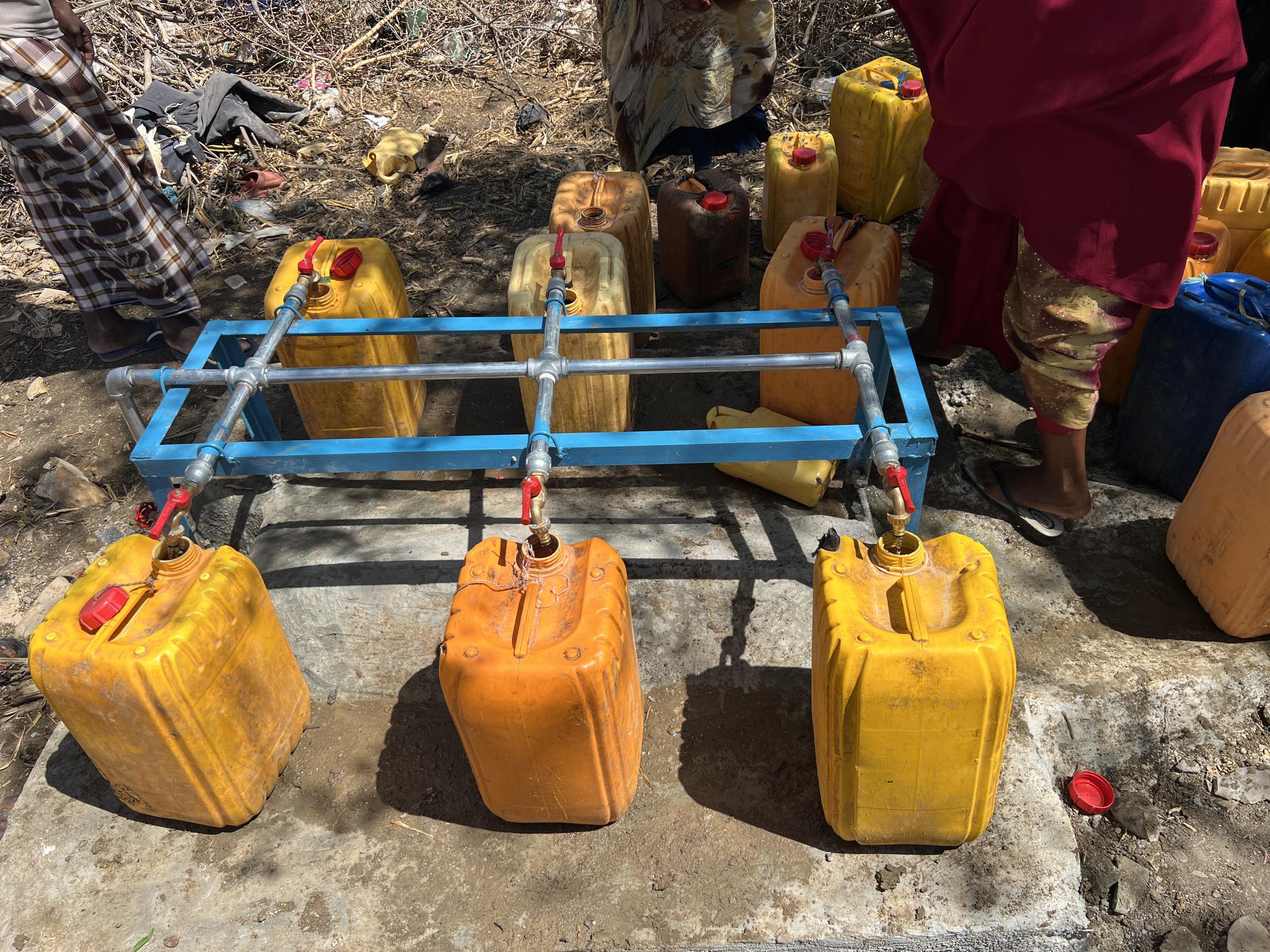 Renforcement de l’accès à l’eau et à l’assainissement à Baidoa par des ONG locales.