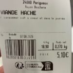 VIANDE HACHEE