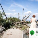 Pomas : les dégâts visibles au lendemain de la tornade dans la région.