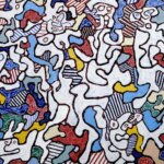 À Dinard, Jean Dubuffet expose une œuvre controversée sur l&rsquo;art brut.