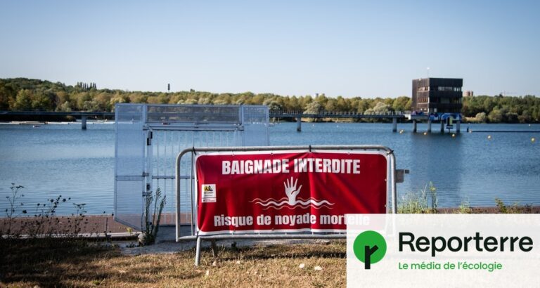 Fermeture des berges d’un lac : un espace naturel inaccessible en période de canicule