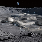 Les colons lunaires exploreront des gisements de glace comme ceux des pétroles terrestres.