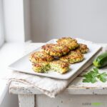Beignet de courgette à la poêle sans gluten : recette simple pour un plat végétarien.