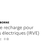 Augmentation des bornes de recharge pour véhicules électriques en France en 2023