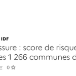 Indice fissure des communes d’Île-de-France : évaluation des risques pour 1 266 localités.